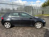 Used VW Golf VII Edition 110 HP (80 kW) 2016 Black Hatchback