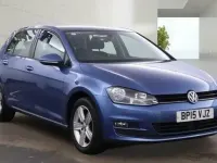 Used VW Golf VII Match 2015 Blue Hatchback
