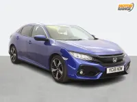 Used Honda Civic SR 2018 Blue Hatchback