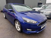 Used Ford Focus Zetec 125 HP (91 kW) 2016 Blue Hatchback