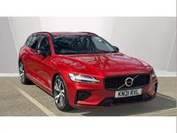 Used Volvo V60 R-Design 163 HP (119 kW) 2021 Red Estate