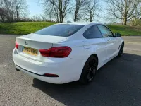 Begagnad BMW 420 Sport Line 190 HK (139 kW) 2017 Vit Sportkupé