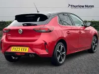 Used Vauxhall Corsa Ultimate 130 HP (95 kW) 2023 Red Hatchback