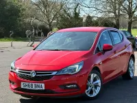 Used Vauxhall Astra SRi 2018 Red Hatchback