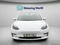 Used Tesla Model 3 Long Range AWD 366 kW (498 HP) 2021 White Sedan