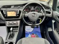 Used VW Touran Family 115 HP (84 kW) 2016 Black MPV