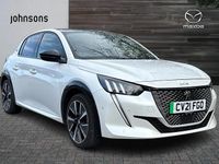 Used Peugeot e-208 GTi 98 kW (134 HP) 2021 White Hatchback