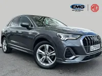 Usado Audi Q3 S-Line 150 CV (110 kW) 2020 Gris SUV