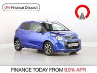 Used Citroën C1 Flair 72 HP (52 kW) 2018 Blue Hatchback