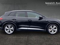 Used Audi Q4 e-tron S-Line 150 kW (204 HP) 2021 Black SUV