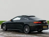 Used Mercedes E300 AMG line 2021 Black Coupe