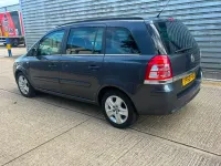 Used Vauxhall Zafira 140 HP (102 kW) 2011 Blue MPV