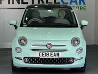 Used Fiat 500 Lounge 69 HP (50 kW) 2018 Green Hatchback