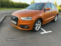 Used Audi Q3 S-Line 177 HP (130 kW) 2014 Orange SUV