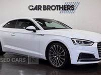 Used Audi A5 S-Line 190 HP (139 kW) 2017 White Coupe