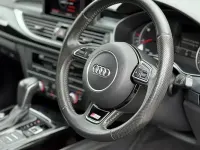 Used Audi A6 Black Edition 320 HP (235 kW) 2015 Red Estate
