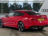 Used Audi S5 Black Edition 341 HP (250 kW) 2022 Red Coupe