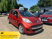 Used Peugeot 107 68 HP (50 kW) 2009 Orange Hatchback