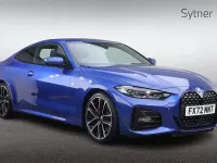 Used BMW 420 Coupé M Sport 181 HP (133 kW) 2022 Blue Coupe