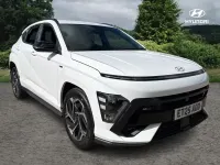 Used Hyundai Kona N Line 135 HP (99 kW) 2025 White SUV