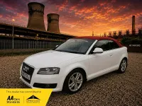 Used Audi A3 Cabriolet Sport 200 HP (147 kW) 2009 White Cabriolet