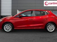 Used Seat Ibiza SE Technology 95 HP (69 kW) 2021 Red Hatchback