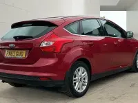 Used Ford Focus Zetec 2013 Red Hatchback