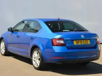 Used Skoda Octavia SE L 147 HP (108 kW) 2019 Race blue metallic Hatchback