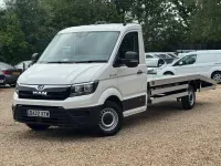 Used MAN TGE 138 HP (101 kW) 2022 White Van