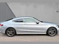 Used Mercedes C200 AMG line 180 HP (132 kW) 2023 Silver Coupe