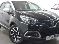 Used Renault Captur Dynamique 90 HP (66 kW) 2014 Black/cream SUV