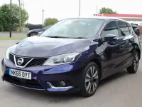 Used Nissan Pulsar N-Connecta 190 HP (139 kW) 2016 Blue Hatchback
