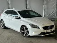 Used Volvo V40 R-Design 115 HP (84 kW) 2014 White Hatchback