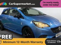Used Vauxhall Corsa Edition 75 HP (55 kW) 2017 Blue Hatchback