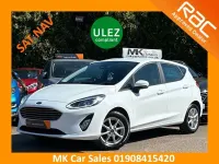 Used Ford Fiesta Zetec 2018 White Hatchback