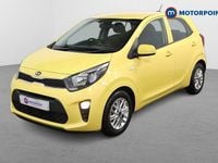 Used Kia Picanto 2021 Yellow Hatchback