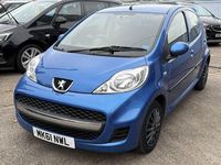 Used Peugeot 107 68 HP (50 kW) 2011 Blue Hatchback