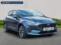 Used Ford Fiesta Titanium X 125 HP (91 kW) 2023 Blue Hatchback