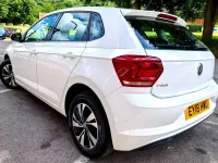 Used VW Polo SE 95 HP (69 kW) 2018 White Hatchback
