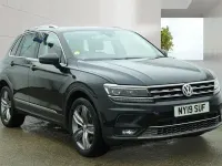 Used VW Tiguan SEL 2019 Black SUV