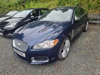 Used Jaguar XFR Supercharged 2009 Blue Sedan