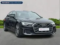 Used Audi A6 S-Line 200 HP (147 kW) 2024 Black Estate