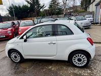 Used Fiat 500 Lounge 2016 White Hatchback