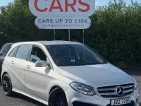 Used Mercedes B180 AMG line 109 HP (80 kW) 2015 Silver Hatchback