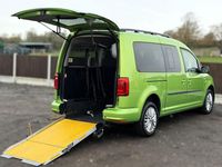 Used VW Caddy Maxi Life Life 102 HP (75 kW) 2020 Green MPV