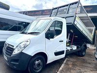 used Vauxhall Movano CAGED TIPPER 2.3 CDTi 3500 BiTurbo HDT