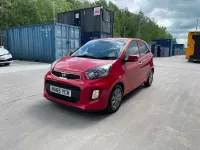 Used Kia Picanto 2015 Red Hatchback