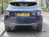 Begagnad Land Rover Range Rover evoque SE 150 HK (110 kW) 2017 Blå Kombi