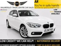 Used BMW 118 Sport Line 136 HP (100 kW) 2017 White Hatchback