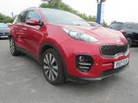 Used Kia Sportage 115 HP (84 kW) 2017 Red SUV